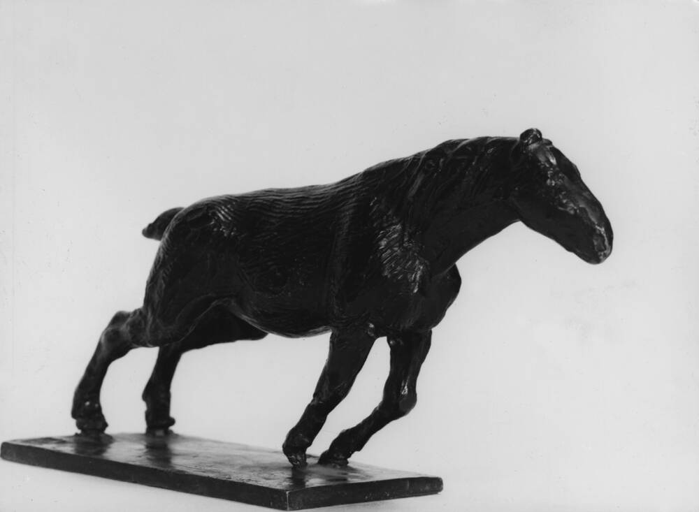Ziehendes Pferd