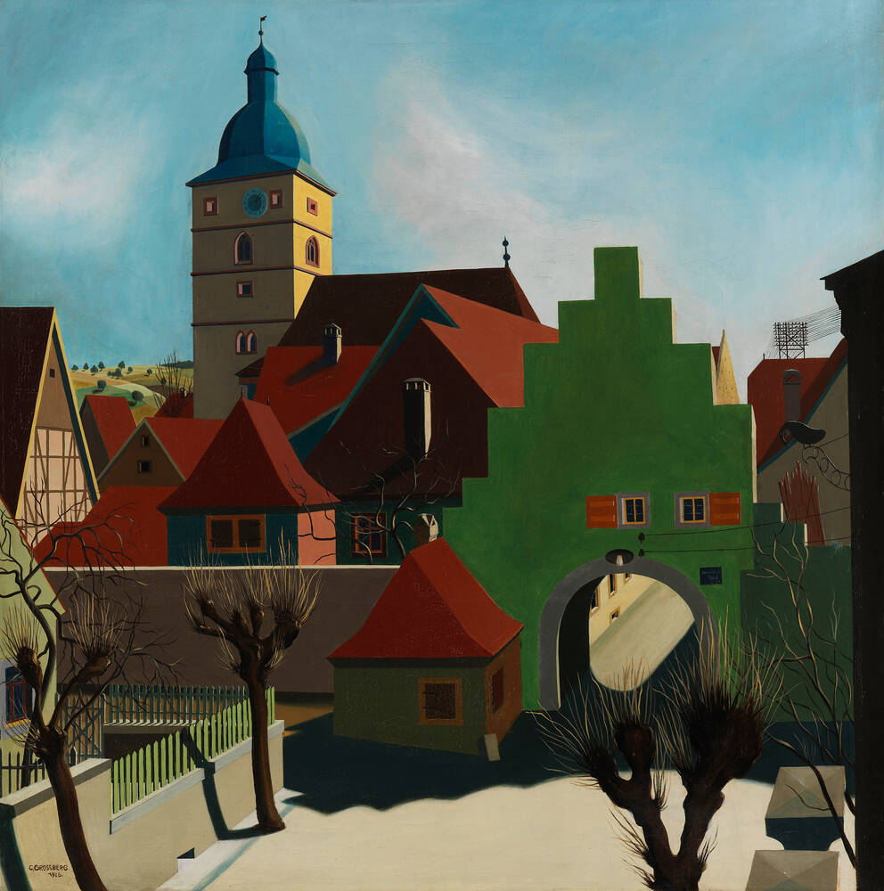 Ortseingang von Sommerhausen