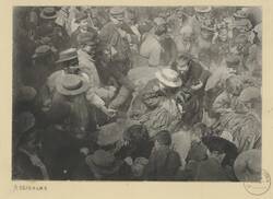 Robert Demachy, Menschenmenge, 1910
