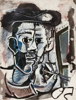 Der Maler bei der Arbeit / The Painter at Work