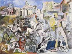 Der Raub der Sabinerinnen (nach David) / The Rape of the Sabine Women (after David)