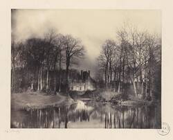 Stéphanie Breton, Das Schloss von Franqueville bei Rouen, 1861