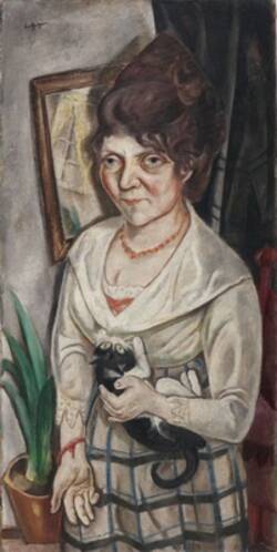 Bildnis Fridel Battenberg / Portrait of Fridel Battenberg