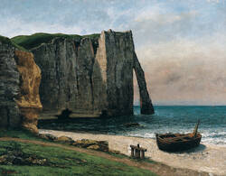 Die Steilküste bei Étretat