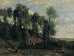 Landschaft bei Étretat
