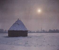 Antonin Personnaz, Sonnenaufgang bei Schnee, um 1907–1914